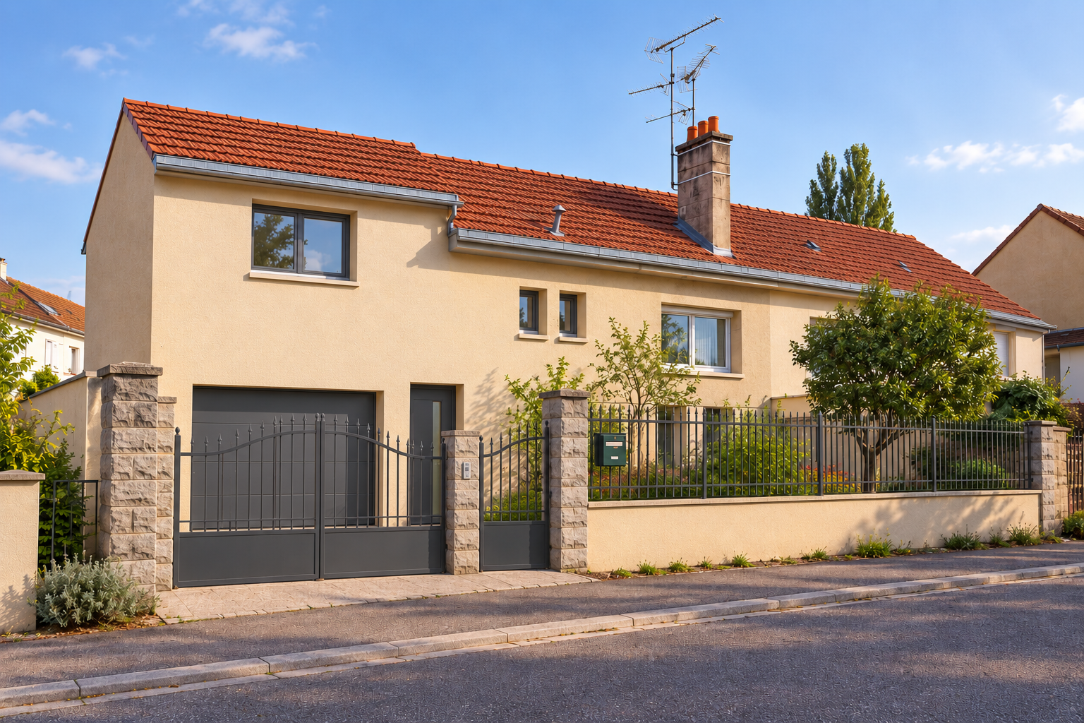 Vue 3D du projet d’extension